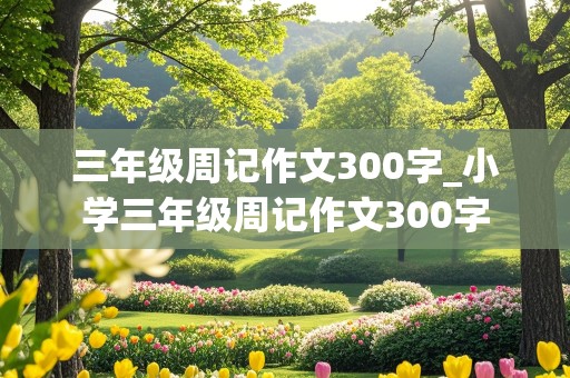 三年级周记作文300字_小学三年级周记作文300字