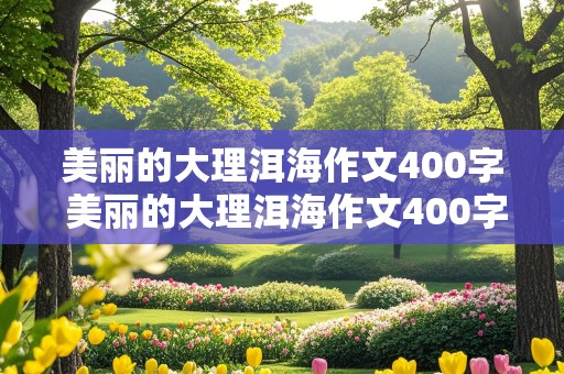 美丽的大理洱海作文400字 美丽的大理洱海作文400字四年级