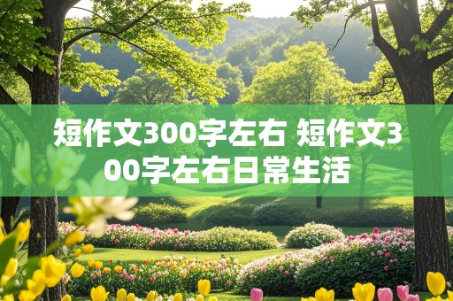 短作文300字左右 短作文300字左右日常生活