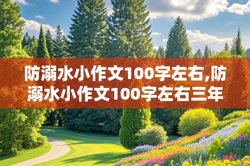 防溺水小作文100字左右,防溺水小作文100字左右三年级