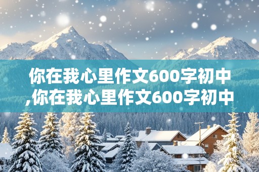 你在我心里作文600字初中,你在我心里作文600字初中生