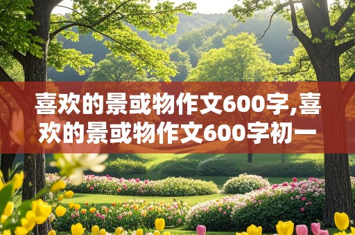 喜欢的景或物作文600字,喜欢的景或物作文600字初一