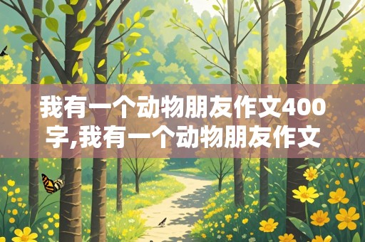 我有一个动物朋友作文400字,我有一个动物朋友作文400字小狗