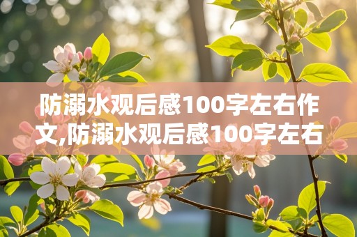 防溺水观后感100字左右作文,防溺水观后感100字左右作文怎么写