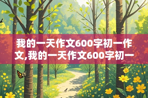 我的一天作文600字初一作文,我的一天作文600字初一作文星期日