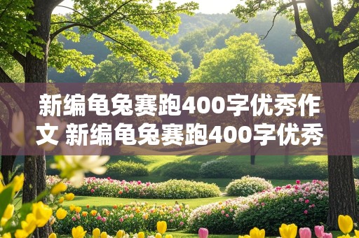 新编龟兔赛跑400字优秀作文 新编龟兔赛跑400字优秀作文乌龟利用宝葫芦取胜 的作文