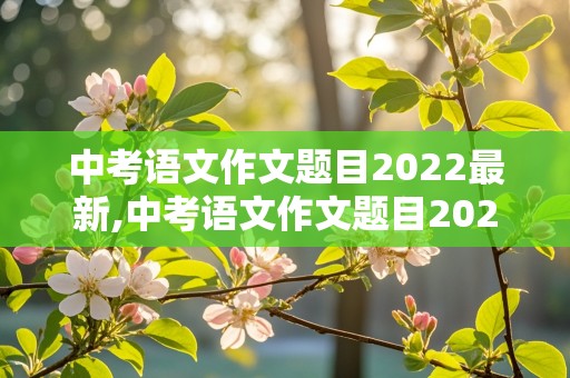 中考语文作文题目2022最新,中考语文作文题目2022最新版