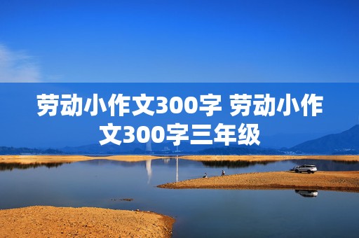 劳动小作文300字 劳动小作文300字三年级