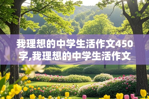 我理想的中学生活作文450字,我理想的中学生活作文450字左右