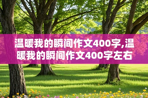 温暖我的瞬间作文400字,温暖我的瞬间作文400字左右