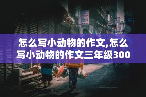 怎么写小动物的作文,怎么写小动物的作文三年级300字