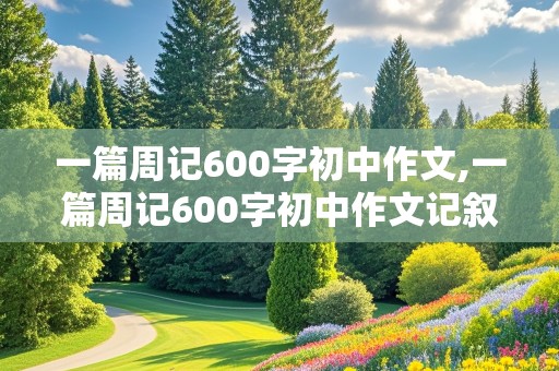 一篇周记600字初中作文,一篇周记600字初中作文记叙文