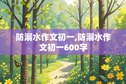 防溺水作文初一,防溺水作文初一600字