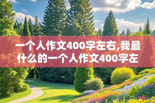 一个人作文400字左右,我最什么的一个人作文400字左右