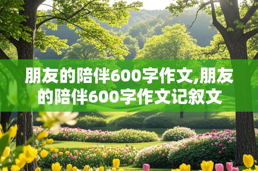 朋友的陪伴600字作文,朋友的陪伴600字作文记叙文