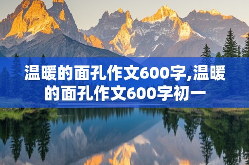 温暖的面孔作文600字,温暖的面孔作文600字初一