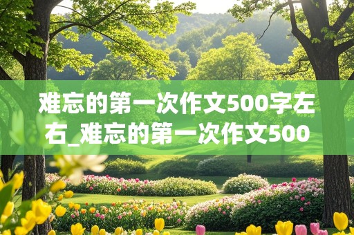 难忘的第一次作文500字左右_难忘的第一次作文500字左右六年级