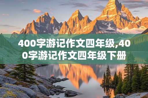 400字游记作文四年级,400字游记作文四年级下册