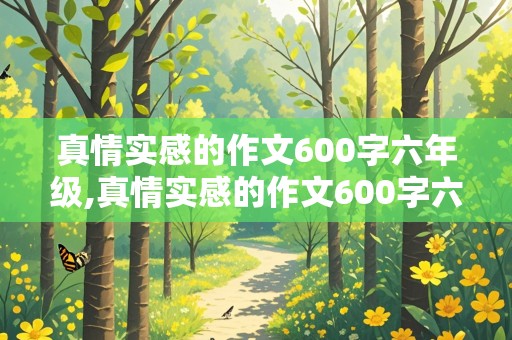 真情实感的作文600字六年级,真情实感的作文600字六年级作文