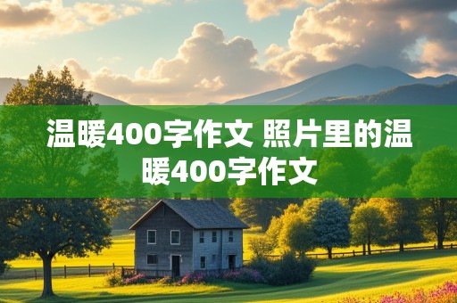 温暖400字作文 照片里的温暖400字作文