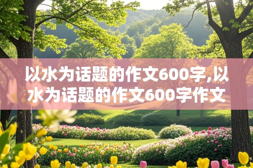 以水为话题的作文600字,以水为话题的作文600字作文