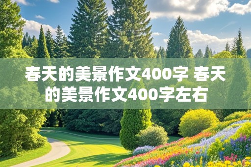 春天的美景作文400字 春天的美景作文400字左右