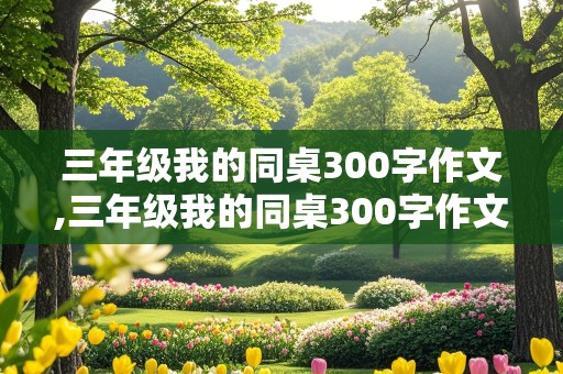 三年级我的同桌300字作文,三年级我的同桌300字作文大全