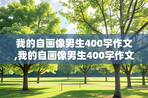 我的自画像男生400字作文,我的自画像男生400字作文免费