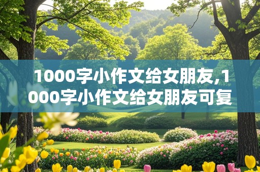 1000字小作文给女朋友,1000字小作文给女朋友可复制