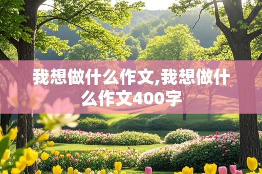 我想做什么作文,我想做什么作文400字