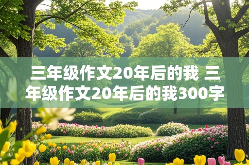 三年级作文20年后的我 三年级作文20年后的我300字