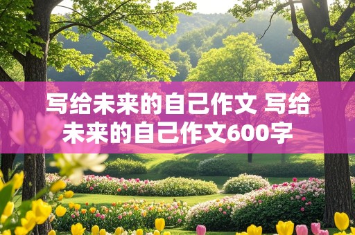 写给未来的自己作文 写给未来的自己作文600字