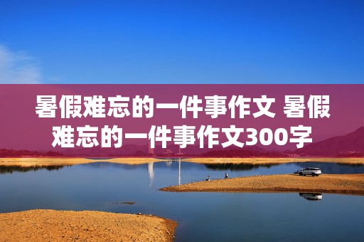 暑假难忘的一件事作文 暑假难忘的一件事作文300字