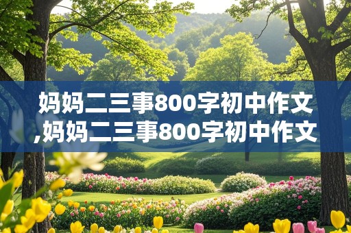 妈妈二三事800字初中作文,妈妈二三事800字初中作文小标题