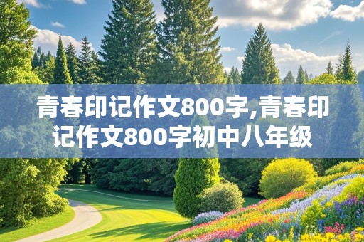 青春印记作文800字,青春印记作文800字初中八年级