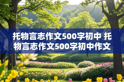 托物言志作文500字初中 托物言志作文500字初中作文