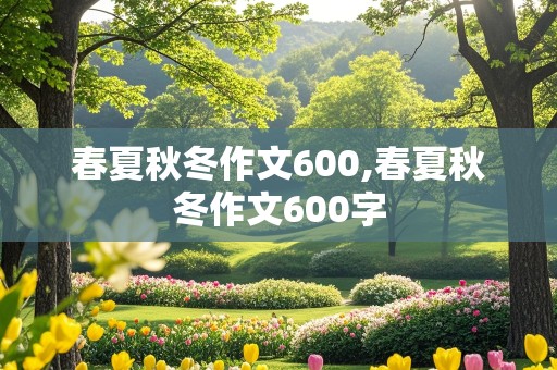 春夏秋冬作文600,春夏秋冬作文600字