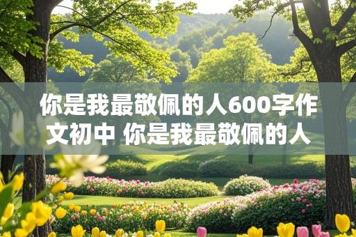 你是我最敬佩的人600字作文初中 你是我最敬佩的人600字作文初中袁隆平