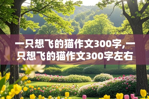 一只想飞的猫作文300字,一只想飞的猫作文300字左右