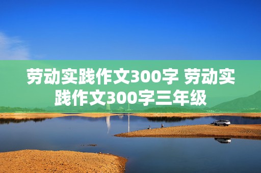 劳动实践作文300字 劳动实践作文300字三年级