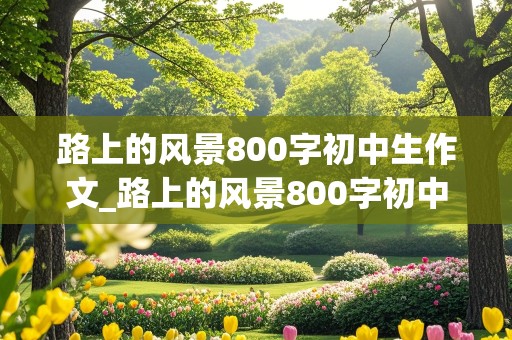 路上的风景800字初中生作文_路上的风景800字初中生作文记叙文