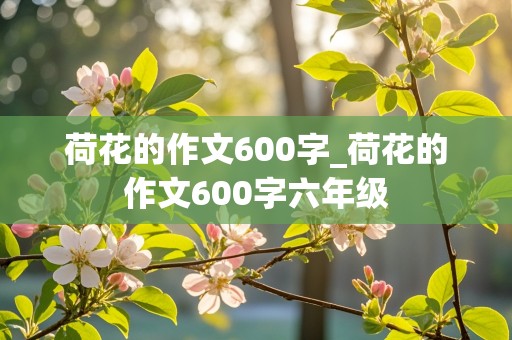 荷花的作文600字_荷花的作文600字六年级