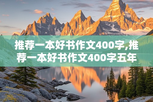 推荐一本好书作文400字,推荐一本好书作文400字五年级