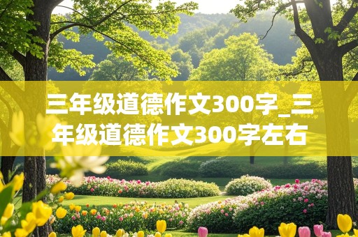 三年级道德作文300字_三年级道德作文300字左右