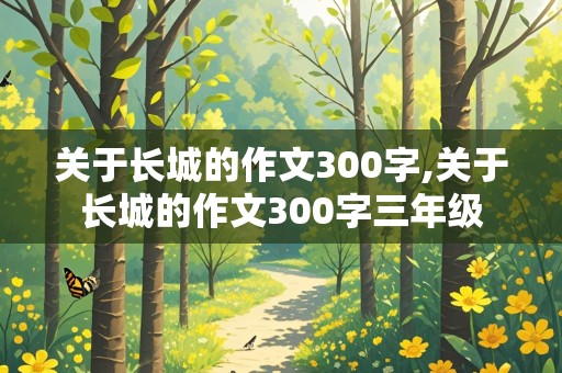 关于长城的作文300字,关于长城的作文300字三年级