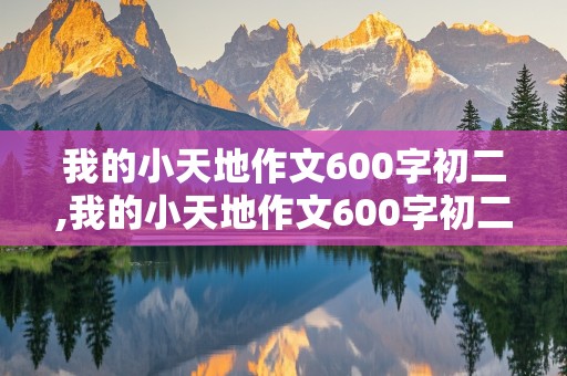 我的小天地作文600字初二,我的小天地作文600字初二说明文卧室