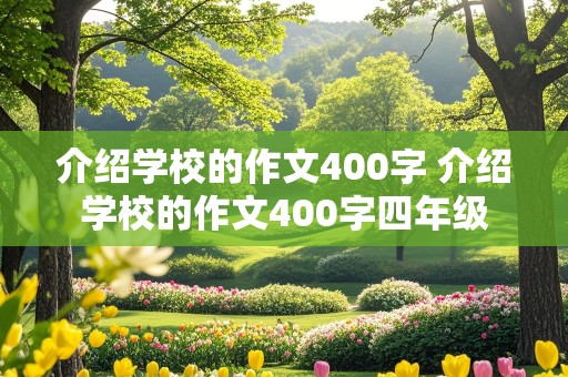 介绍学校的作文400字 介绍学校的作文400字四年级