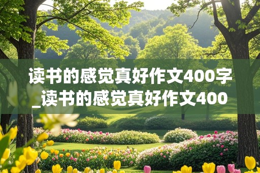 读书的感觉真好作文400字_读书的感觉真好作文400字作文