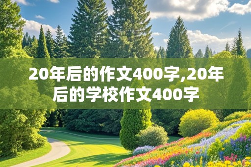 20年后的作文400字,20年后的学校作文400字