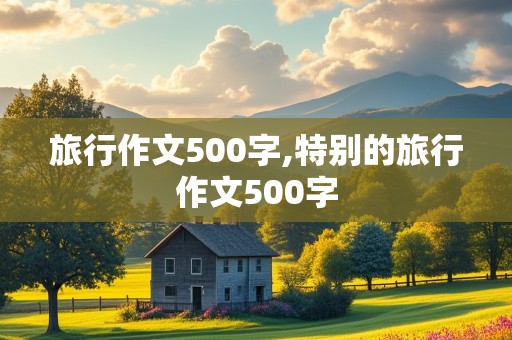 旅行作文500字,特别的旅行作文500字